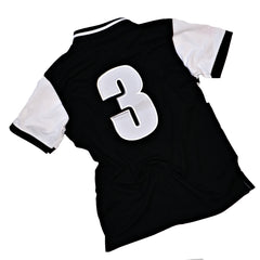 Black & White Polo Shirt