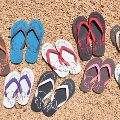 The Elephant Story Flip-Flops