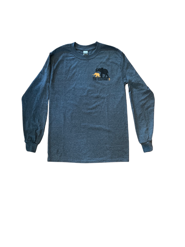 TES Heather Grey Long Sleeve T-Shirt