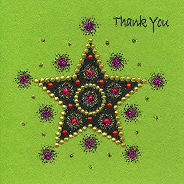 Jaab Cards - Thank You Star