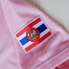 Youth - Pink/Green Sash Elephant Polo Jersey