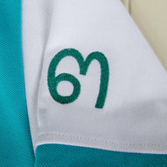 Turquoise & White Elephant Polo Jersey