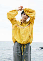 CROW Yellow Organic Shirt